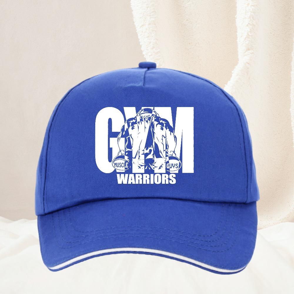 Unisexs Gym Warriors Fitness Sports Baseball Cap Adjustable Unisex Women Gym Hat Outdoor All Seasons Travel Gift Caps Hat