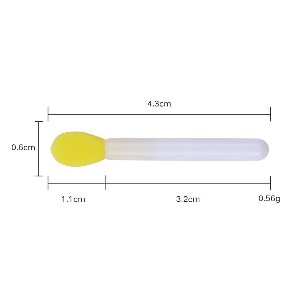 TikTok Silicone Lip Brush – Portable Lip Gloss & Balm Makeup Tool