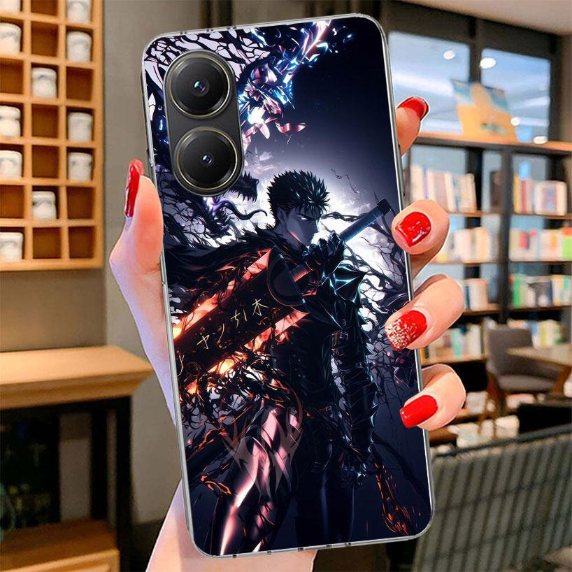 G-Guts B-Berserks Anime Phone Case For Xiaomi Poco F7 Ultra X7 X6 X5 Pro M7 Redmi 15C 15 13C 13 12C 12 10C 10 9A 9C 9T 9 Shell P