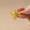 National Trend Ancient Fasha Ring Retro Coin Pixiu Index Finger Ring for Women