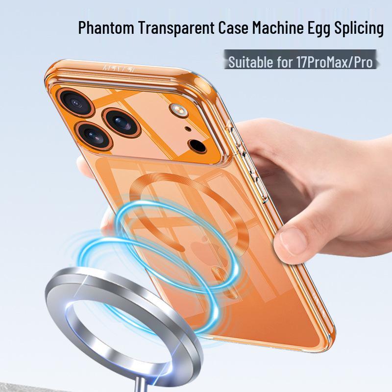 iPhone 17 Pro/Pro Max Clear MagSafe Case - Non-Yellowing & Electroplated