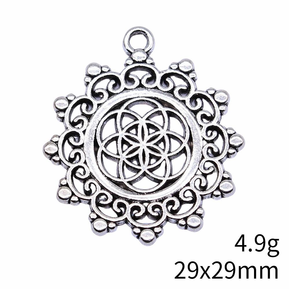 Back To School Charm Bracelets Flower Of Life Charms Pendant Audience Pendant For Mobile