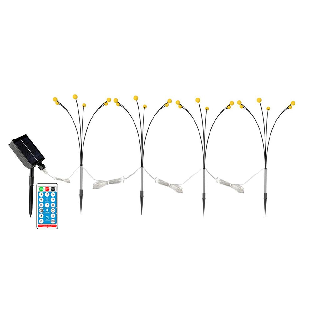 Swing Firefly Solar Lights Waterproof Landscape Solar Lamp Garden Decoration