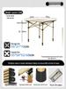 Portable Reinforced Aluminum Folding Outdoor Table