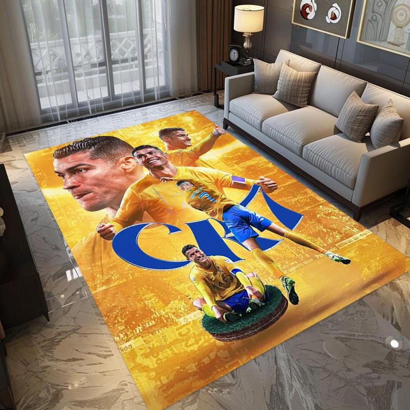 Dynamic Soccer Action carpet printing Doormat Bathroom mat Office chair cushion Art