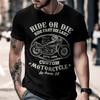 Chopper Motorrad T-Shirt: Ride or Die Biker T-Shirt