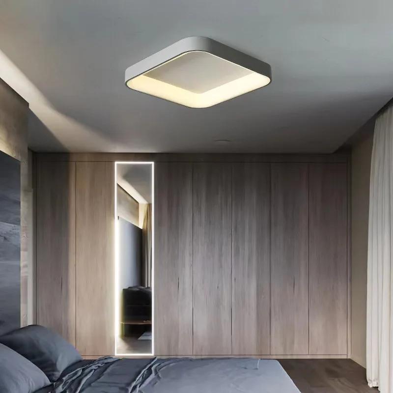 Nordic Modern LED Aisle Ceiling Light For Living Dining Room Bedroom Balcony Interior Decor Lighting Fixtures Chandelier Luster