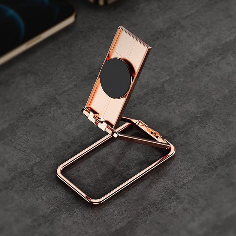 Metal Universal Finger Ring Phone Holder Stand Bracket Mini Phone Holder 360 Degree Rotating For Mobile Phone Pad Back Sticker