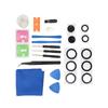 Rear Back Camera Lens Glass Replacement with Preinstalled Adhesive Repair Tools for Samsung Galaxy S22 Ultra 5G