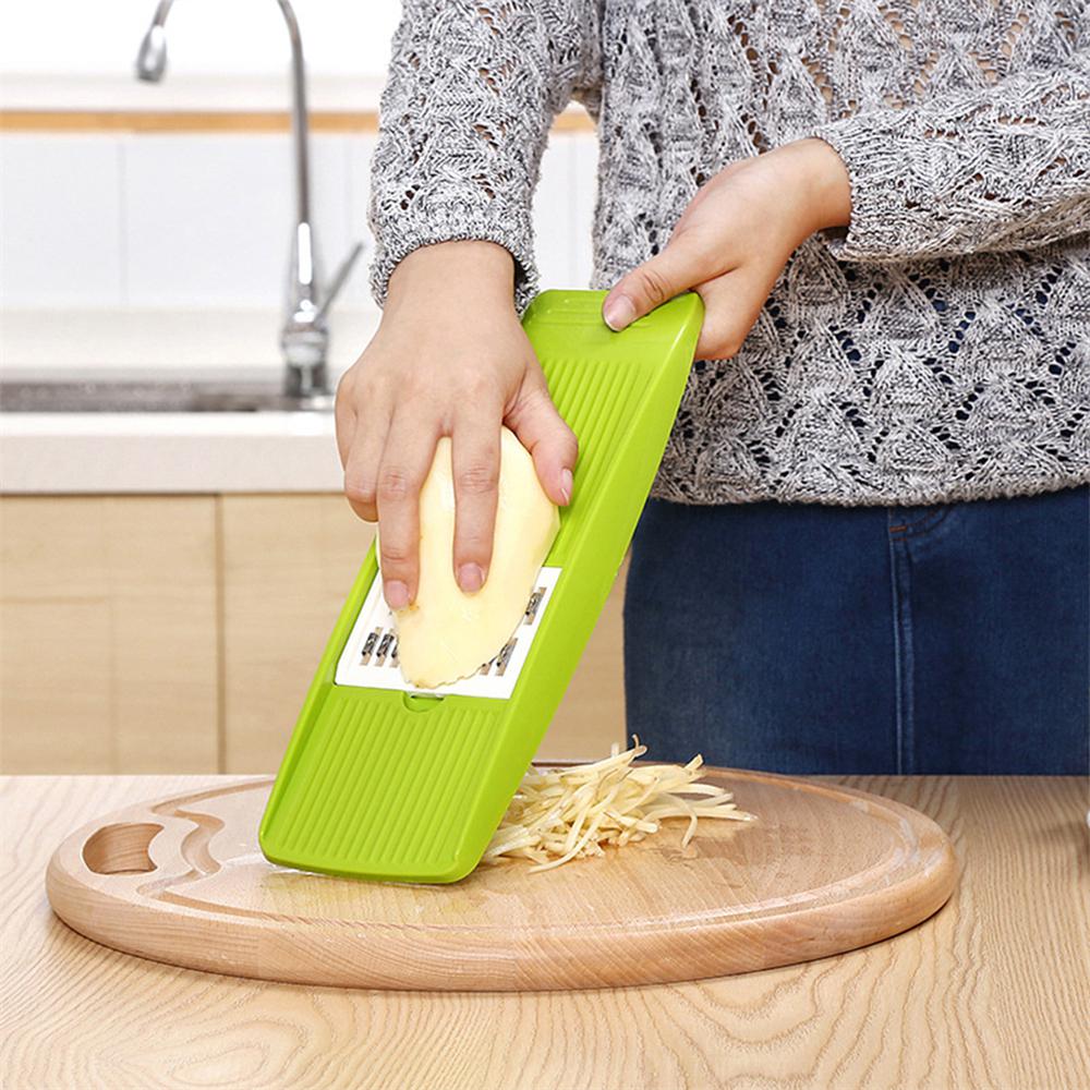 Mandolina, affettatrice per verdure, grattugia, carota, cavolo coreano, robot da cucina, taglierina manuale, accessori da cucina, utensili con 3 lame