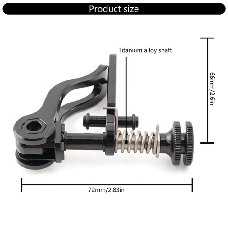 Saddles Clamp Bicycles Seats Tube Clip Bicycles Seats Post Clamp Aluminum Alloy Cycling Seats Clamp Seats Post Clamp