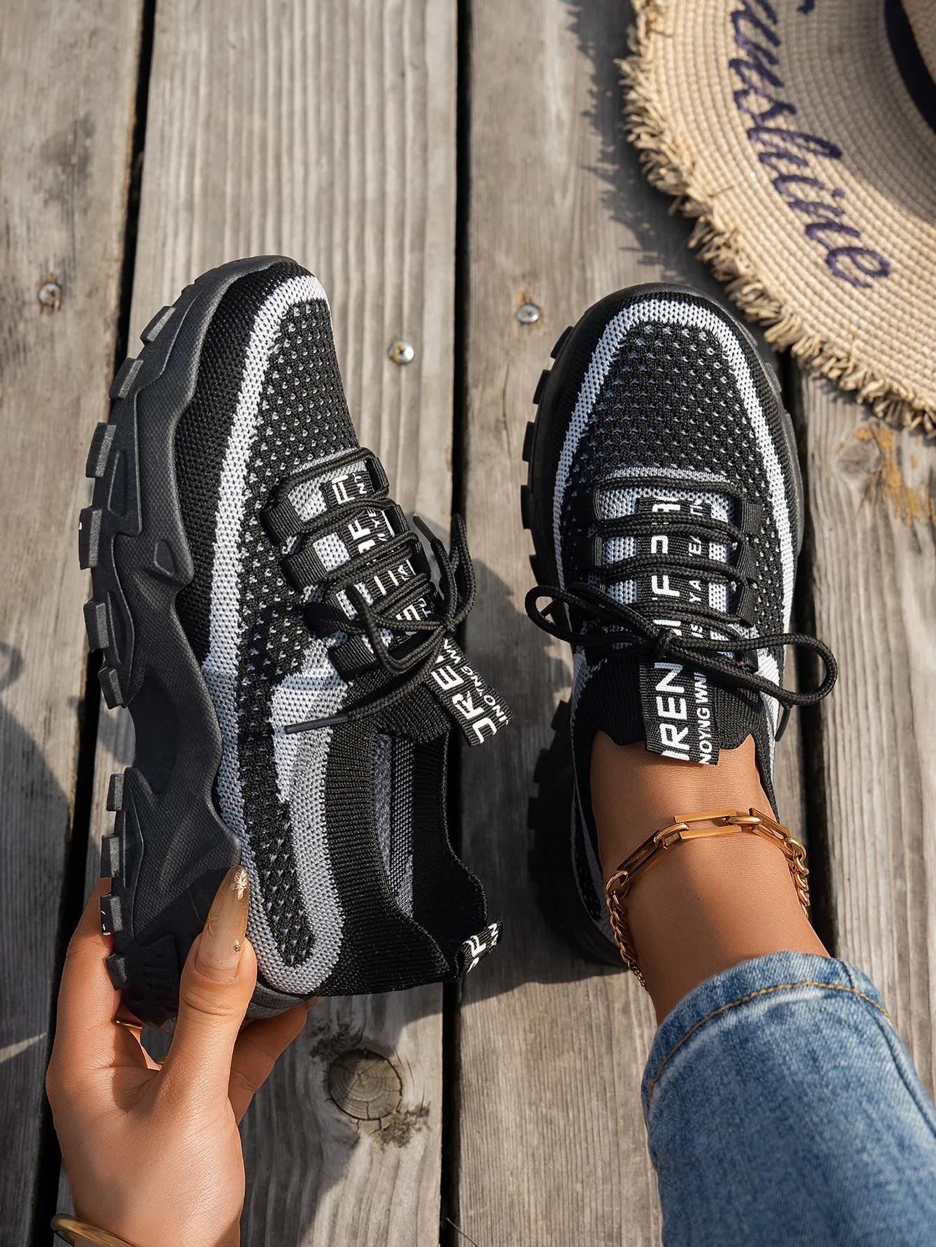 

Women Shoes Summer 2025 New Four Seasons Versatile Thin Breathable Casual Shoes Large Fashion Sneakers Women Zapatos De Mujer 36