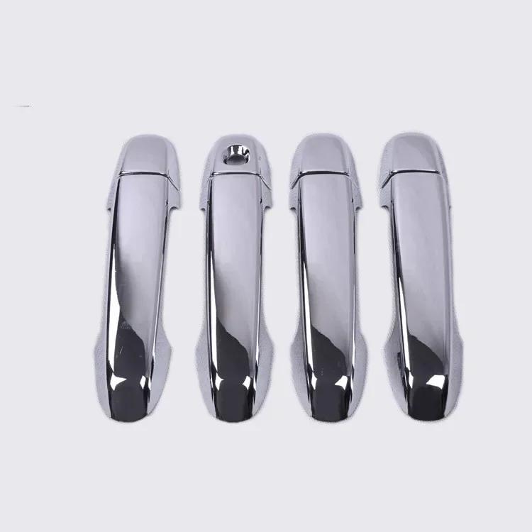 Car Decoration Door Bowl Handle Cover For Toyota Aqua 2011-2017 Cars Accessories Exterior Styling Upgrade Modify A Car silver door handle
