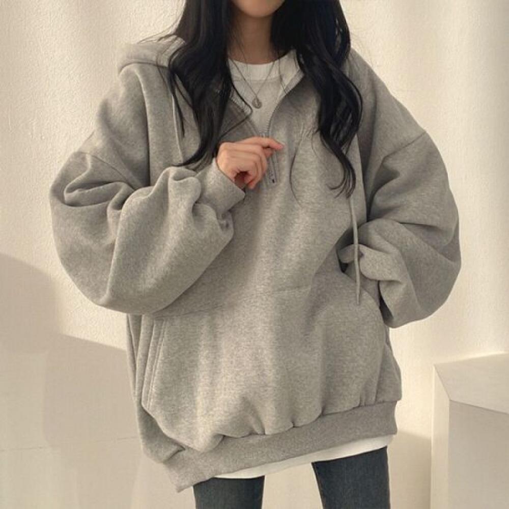 Navava Women Casual Loose Fit Long Sleeve Hoodie Sweatshirt Nt2160