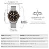 Watchdives WD007Q V2 Luxury Titanium Watch 007 NTTD VH31 Sweep Quartz Sapphire AR Luminous 200M Waterproof 42Mm Vintage Watch