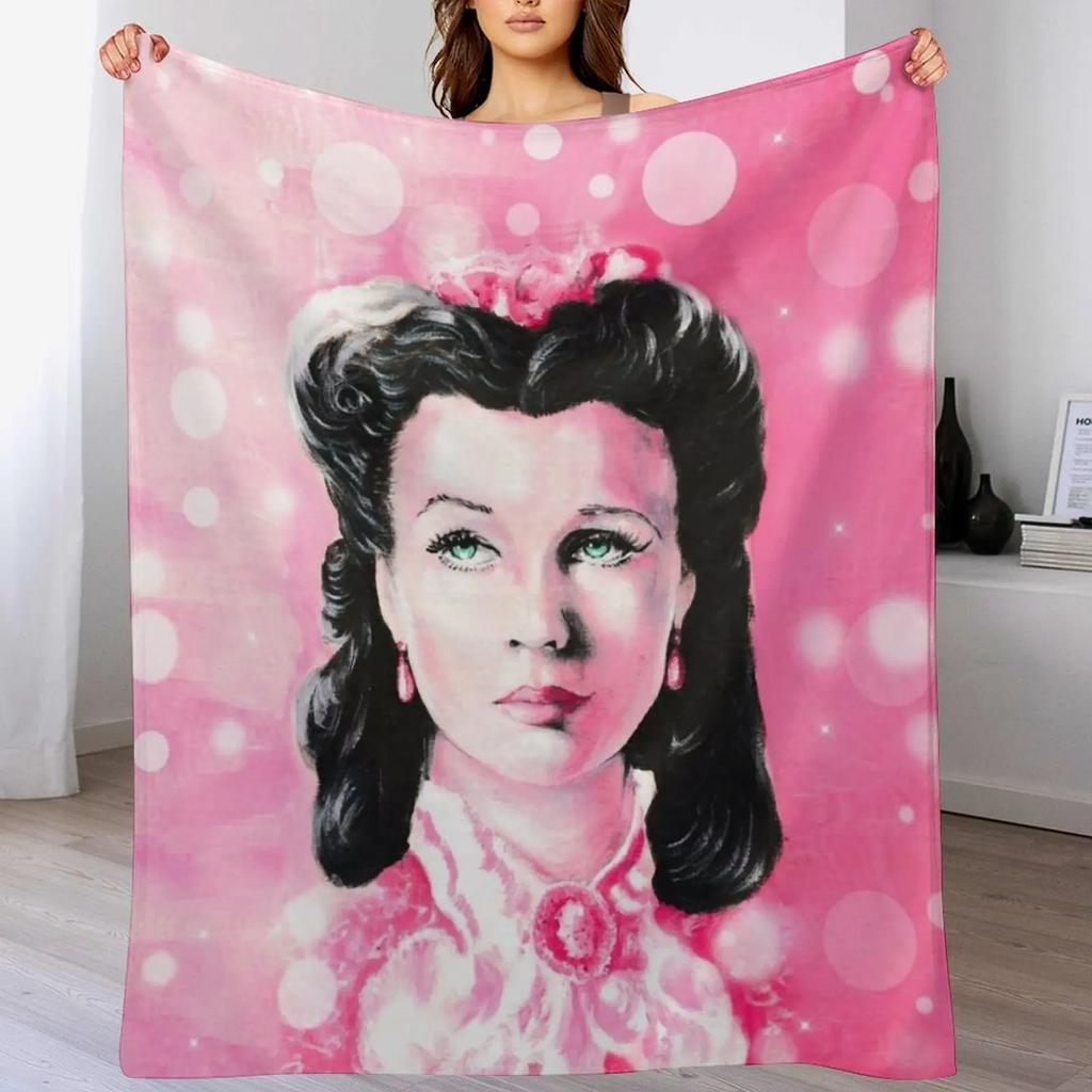 Scarlett Throw Blanket Breathable Lightweight Blanket for Adults Kids