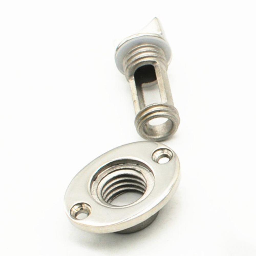Stainless Steel Bung Hole Rubber Material Boat Drainage Drainage System Drain Plug Dinghy Boat