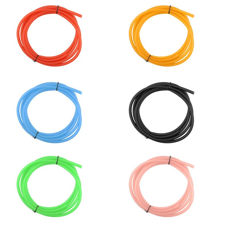 

1 шт. Мотоциклетная цветная модифицированная топливная труба Youtube, высококачественная резиновая бензиновая труба, высокотемпературная цветная Youtube 1 метр зелёный