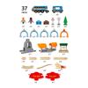 BRIO Smart Tech Sound DX Set [37 Pieces] 33972, Ages 3+ [Toy, Wooden Toy, Wooden Rail, Rail Set, Gift (Birthday/Christmas)]