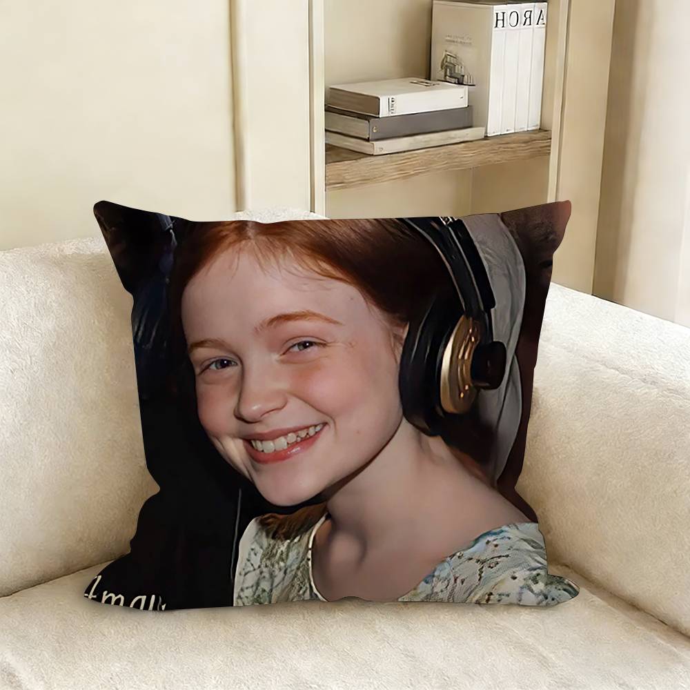 SSadie SSink Various Sizes Square Pillow Case For Car Home Bedchamber Decor