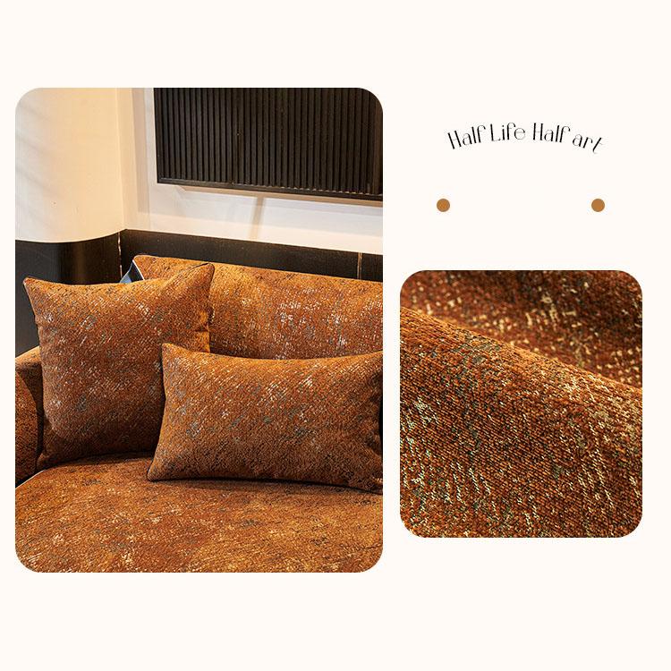 Luxury Chenille Sofa Cover Anti-Slip Couch Cover All-Season Sofa Slipcover Decorative Seat Cushion Protector Sofa Towel Living Room