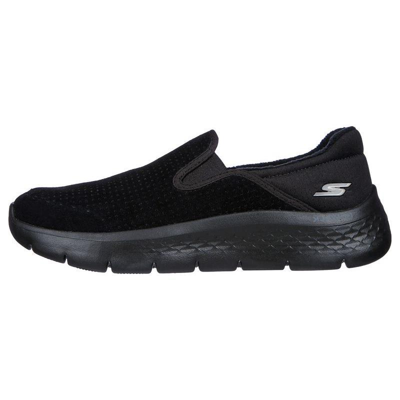 Skechers Go Walk Flex Fabric Simple & Comfortable Footwear Low-Top Slip-Ins Casual Shoes Women s Black 36.5