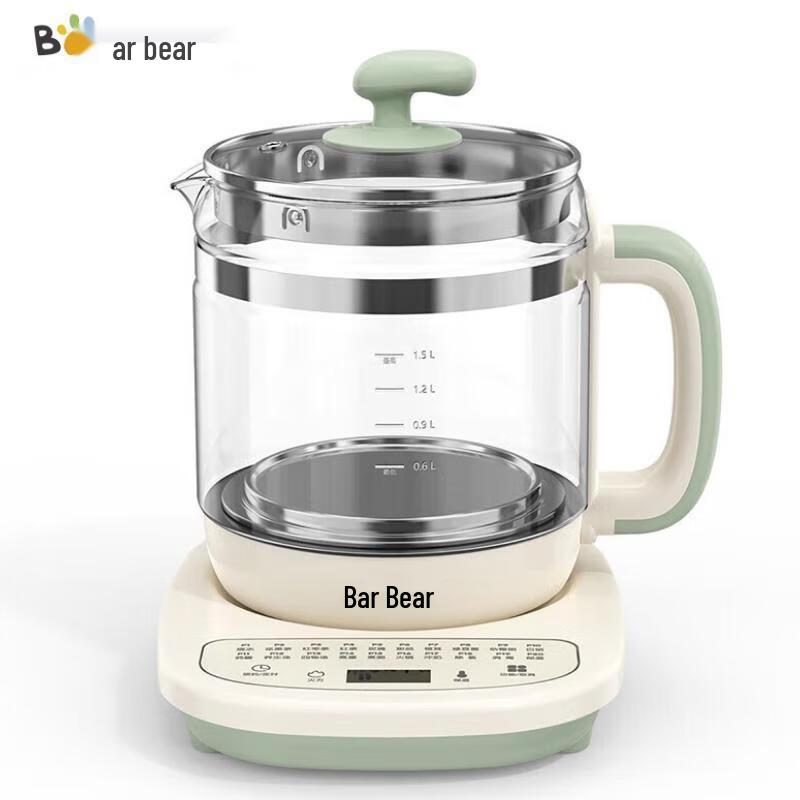 Bear Smart Glass Multifunction Health Kettle CN plug (adapter included)