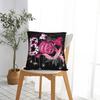 Boo Halloween Pumpkin Pink Ribbon Witch Breast Cancer Pillowcase Cushion Cover Decorations Throw Pillow Case Cover Sofa