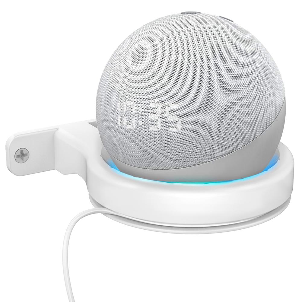 1/2pcs Speaker Wall Mount Stand for  Echo Dot Smart Speaker Outlet Holder for Echo Spot Soundbar Bracket