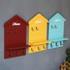 5 Hooks Doorway Storage Rack Handmade Hanging Key Holder Creative Keys Organizer  Apartment