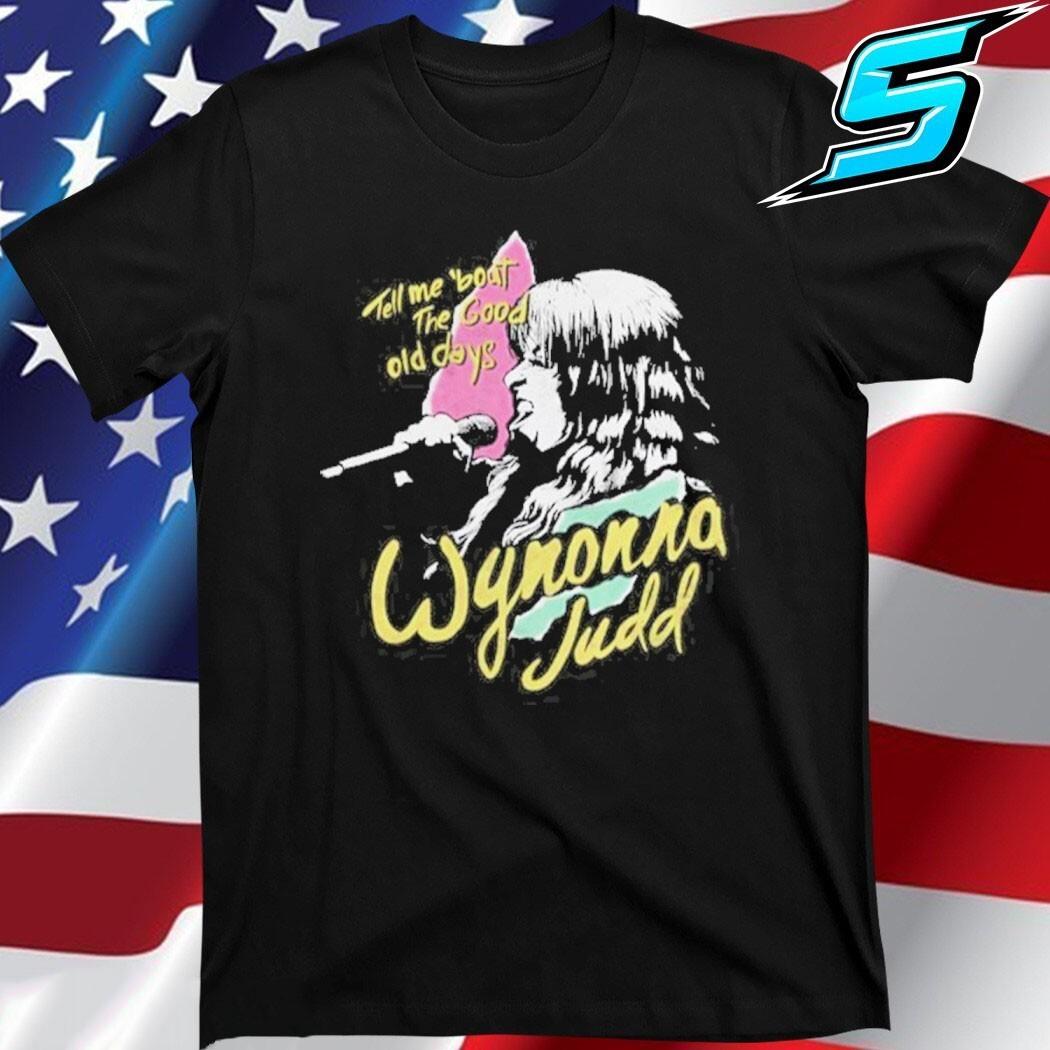 Wynonna Judd Portrait Tour 2025 T Shirt Cotton Black UR370 L