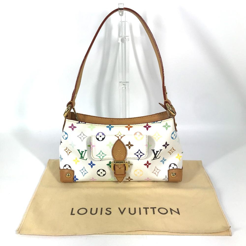 Louis Vuitton M40098 MonogramMulticolore Eliza Shoulder Bag Hand Bag Blanc White