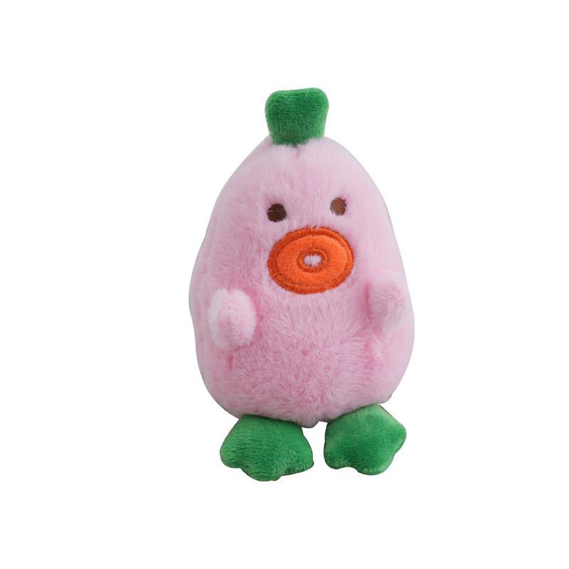 Cute Plush Keychain With Creative Design Perfect For Student Bookbag Accessories