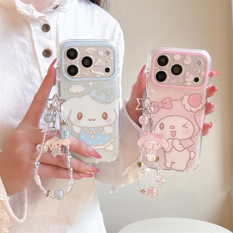 Cinnamoroll Sheep Heart Phone Case for iPhone 17/16 Pro Max/15 Pro