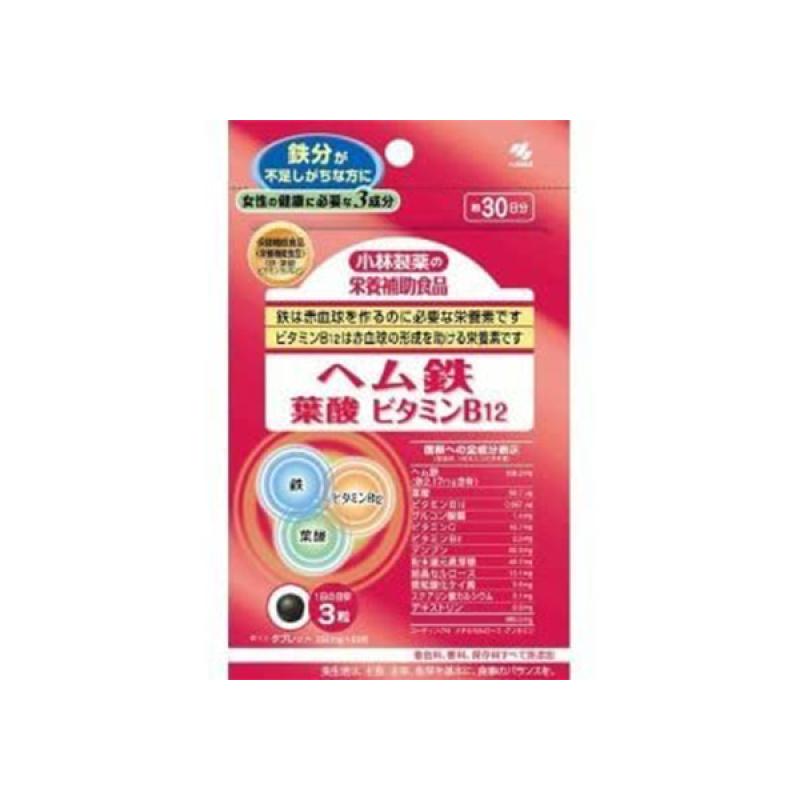 

Залізо Фолієва кислота Вітамін B1290