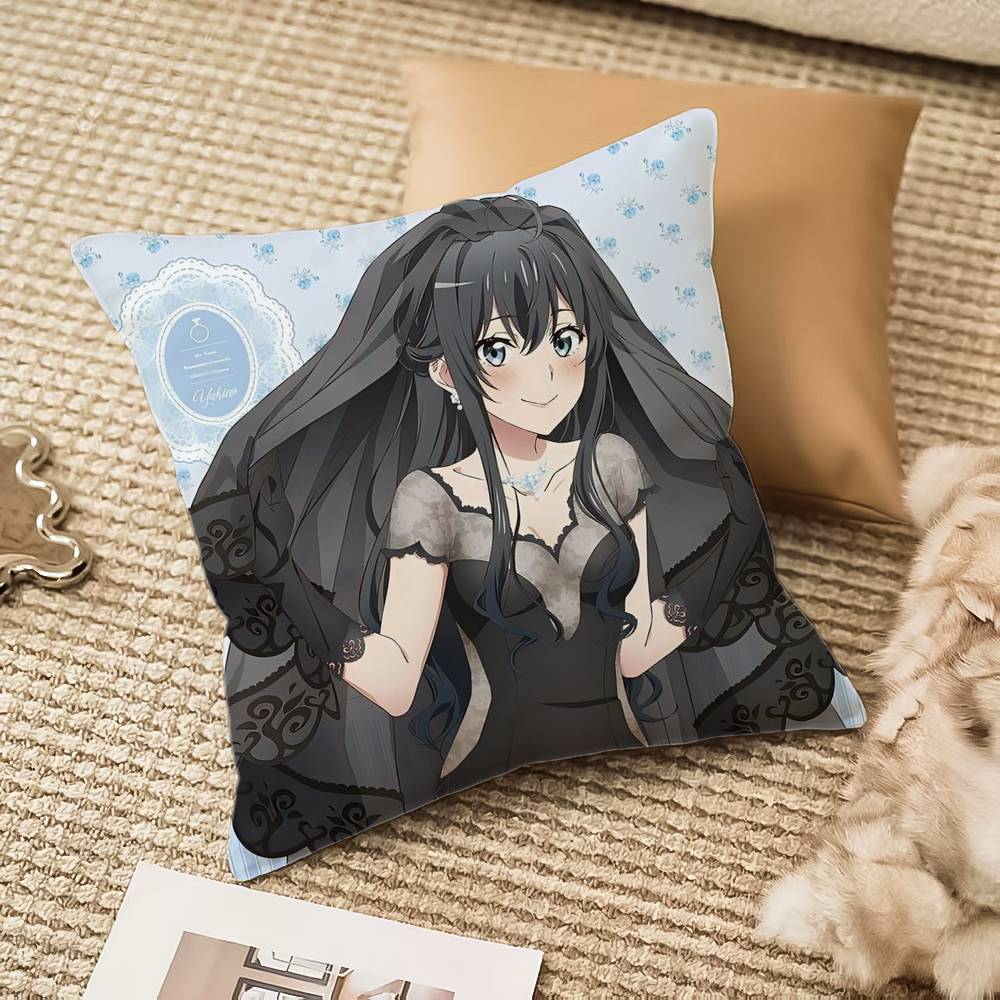 Y-Yukinoshita Y-Yukino Pillow Case Anti-dustmite Invisible Zipper Sofa Bed