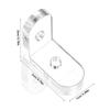 15 Clear Acrylic Corner Brackets For Boxes Heavy Duty Fixing Clips Detachable Fasteners Practical Transparent Angle Connectors