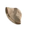 Beach Stylish Bucket Hat For Women Japanese Style Breathable Cotton Sun Protection