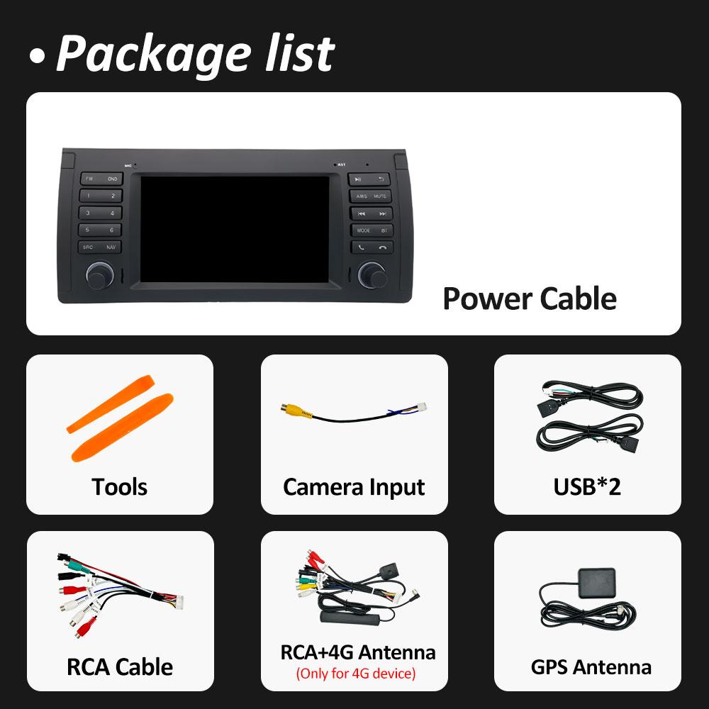 Wireless Carplay Android Auto For BMW E53 QLED IPS Screen Cooling fan Bluetooth WIFI DSP Stereo Autoradio Intelligent System 4G