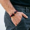 Stilvolles Herren Anker Armband Premium Ausgewählt 4mm Kordel Navigation Surfen Handgelenk Accessoire Strandurlaub Vielseitiger Schmuck Joias