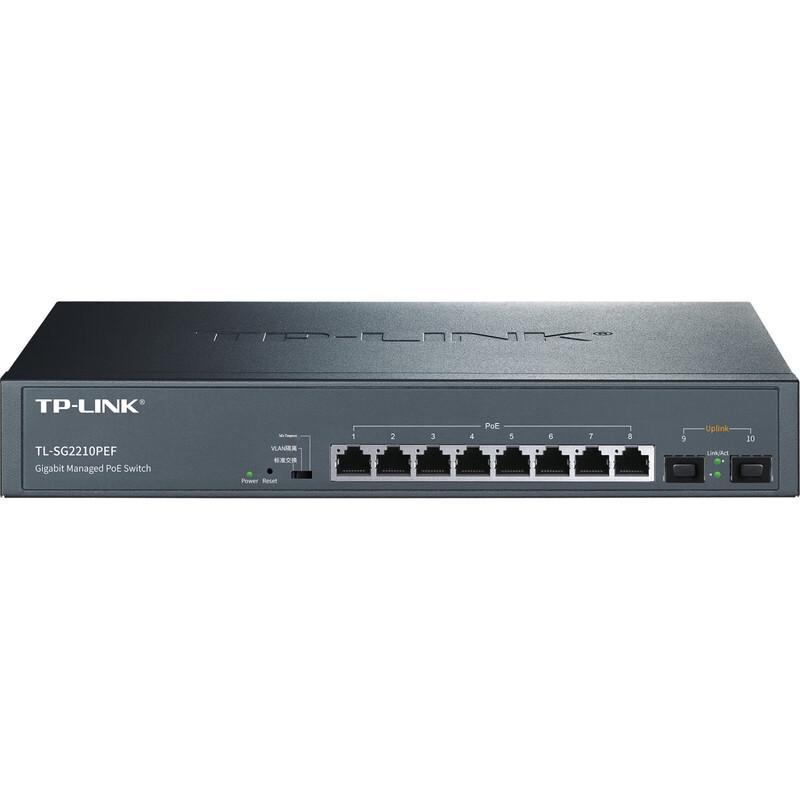 TP-LINK TL-SG2210PEF Gigabit Cloud Managed PoE Switch