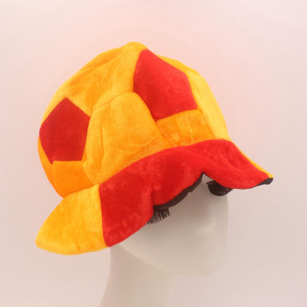 Carnival Party Boy Football Soccer Fans Cap Funny Hat White Black Football Headdress Adult Cosplay Dress Up Accessories