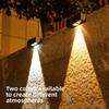 Super Bright Wall Mount Lamp Energy Saving Wall Washer Light LED Solar Garden Lights  Garden
