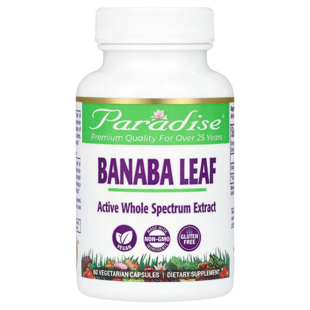 

iHerb Paradise Herbs Banaba Leaf Veggie Capsules, 60 Count Twin Pack 60 pcs - 2 ea