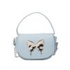 Single Shoulder Butterfly Crossbody Bag Solid Color Handbag Women Gift Fashion