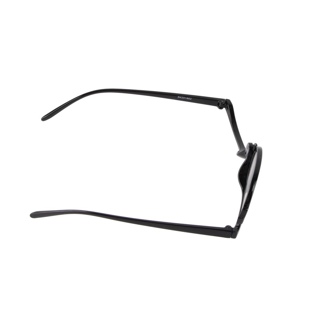 Magnifying Eye Makeup Glasses Women Stylish Flip Down Lens Cosmetic Reading Glasses with Case +2.50