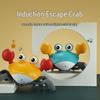 Rechargeable Induction Electric Crab Toy - Luminous Music Crawling Escape Feature for Children