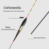 Enhanced High-Sensitivity Crucian Carp Float: Wind & Wave Resistant with Eye-Catching Tail.