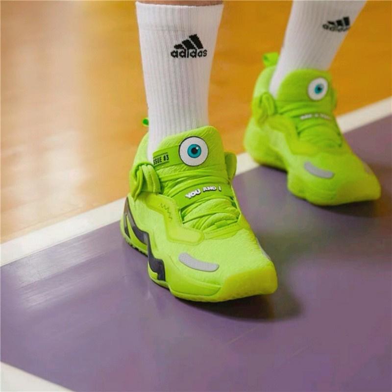 adidas D.O.N. Issue #3 Monsters Inc. Mike Wazowski GS H67418