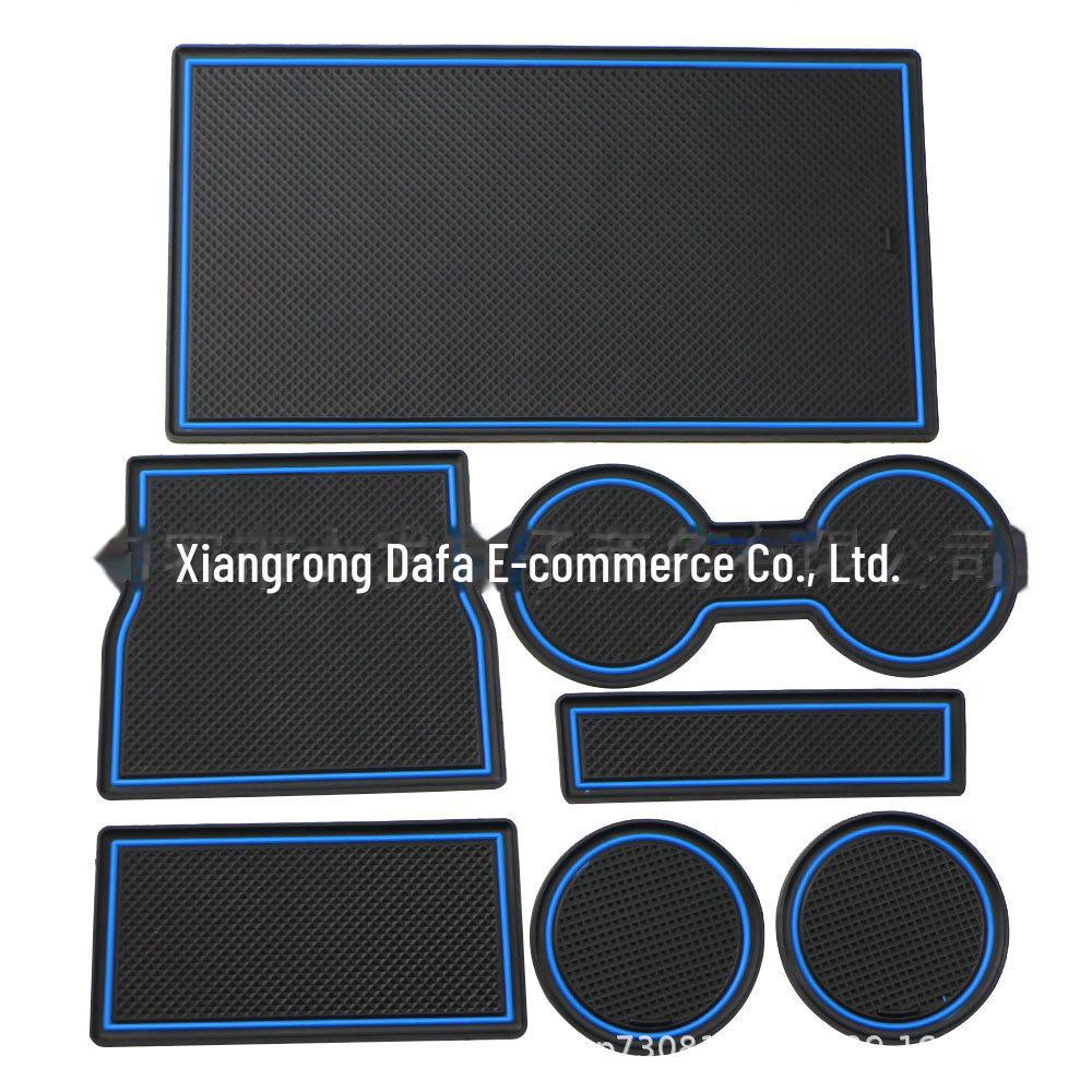 Custom Anti-Slip Door Slot Mat for Tesla Model 3